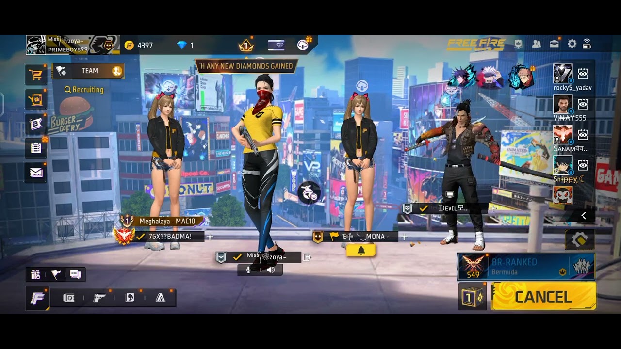 Prank video free fire girl voice public reaction 😂📸📷🆓🔥🚒😭🤣🆒😎