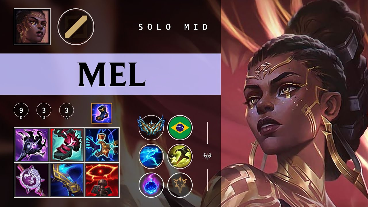 Mel Mid vs Yasuo - BR Challenger Patch 26.01