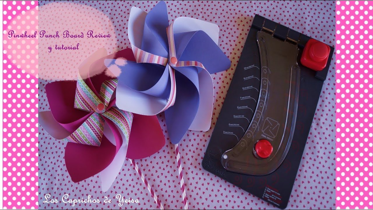 Pinwheel Punch Board Review y tutorial (muy fácil)