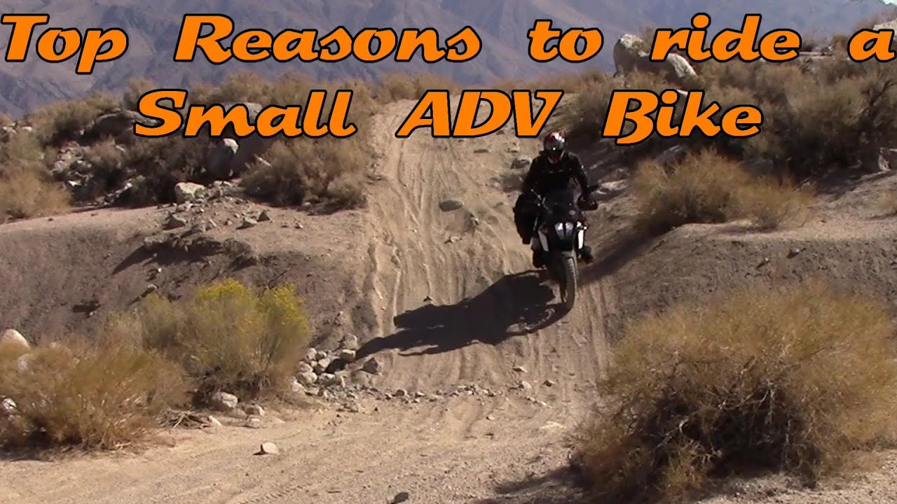Top reasons to ride a small ADV bike.  Try a KTM 390 Adventure.