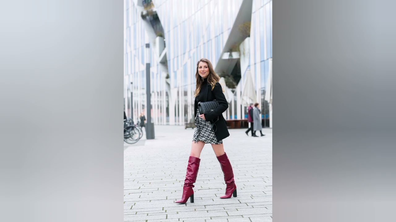 Women Leather Long Boots💋 | Trending Boots Women Ideas | Leather_fashion