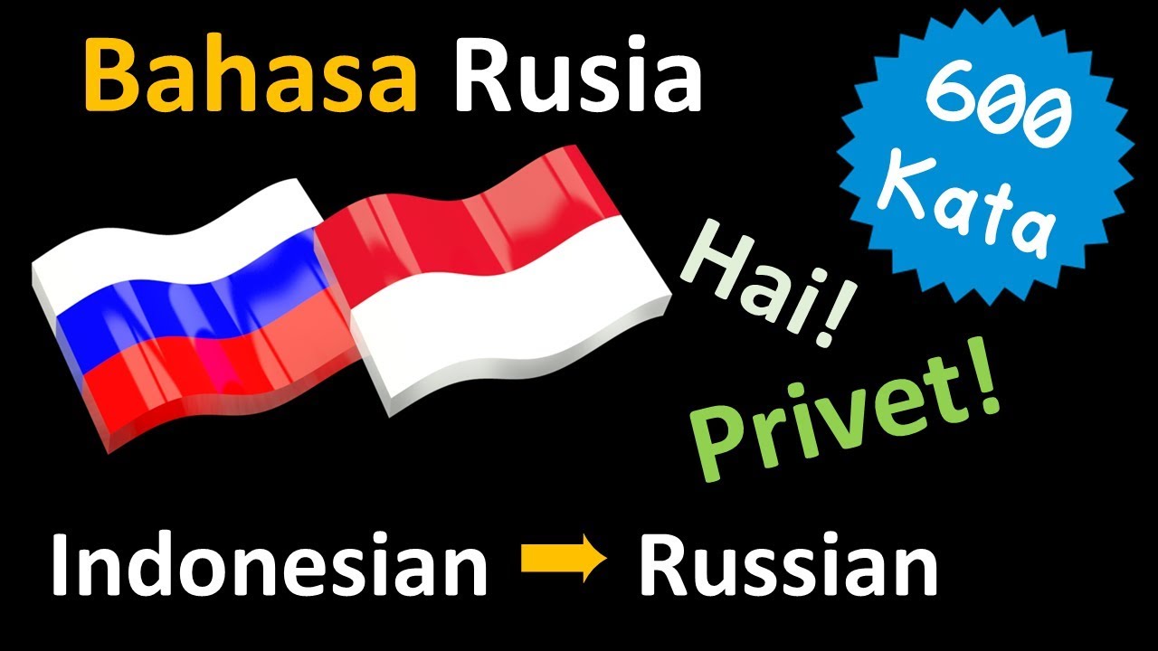 Belajar Bahasa Rusia | Kosa kata Frase dan tatabahasa | Bahasa Indonesia