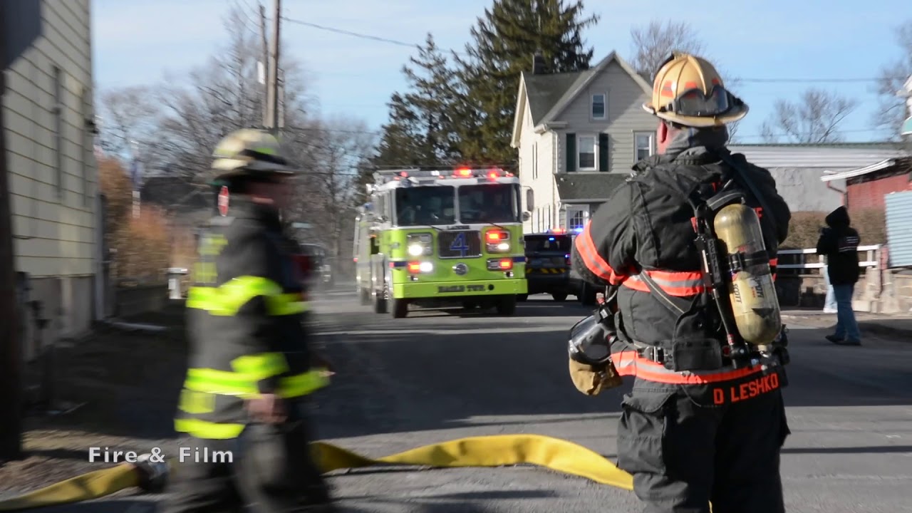 Quick knock down of house fire - Hazle Twp., Pa. - 03/15/2021