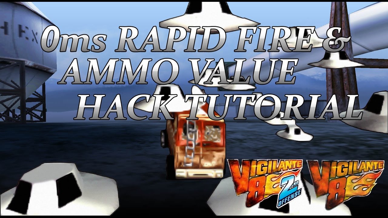 Vigilante 8 + 2nd Offense - 0ms Rapid Fire & Ammo Hack Tutorial