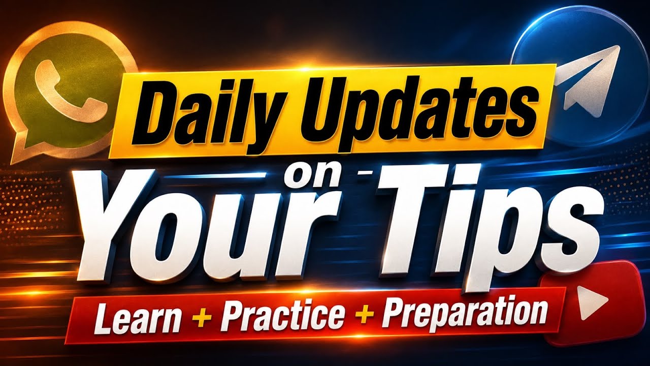 Free Daily Study Material | Upcoming Exams | Your Ultimate Prep Ecosystem | By Kinjal Ma'am