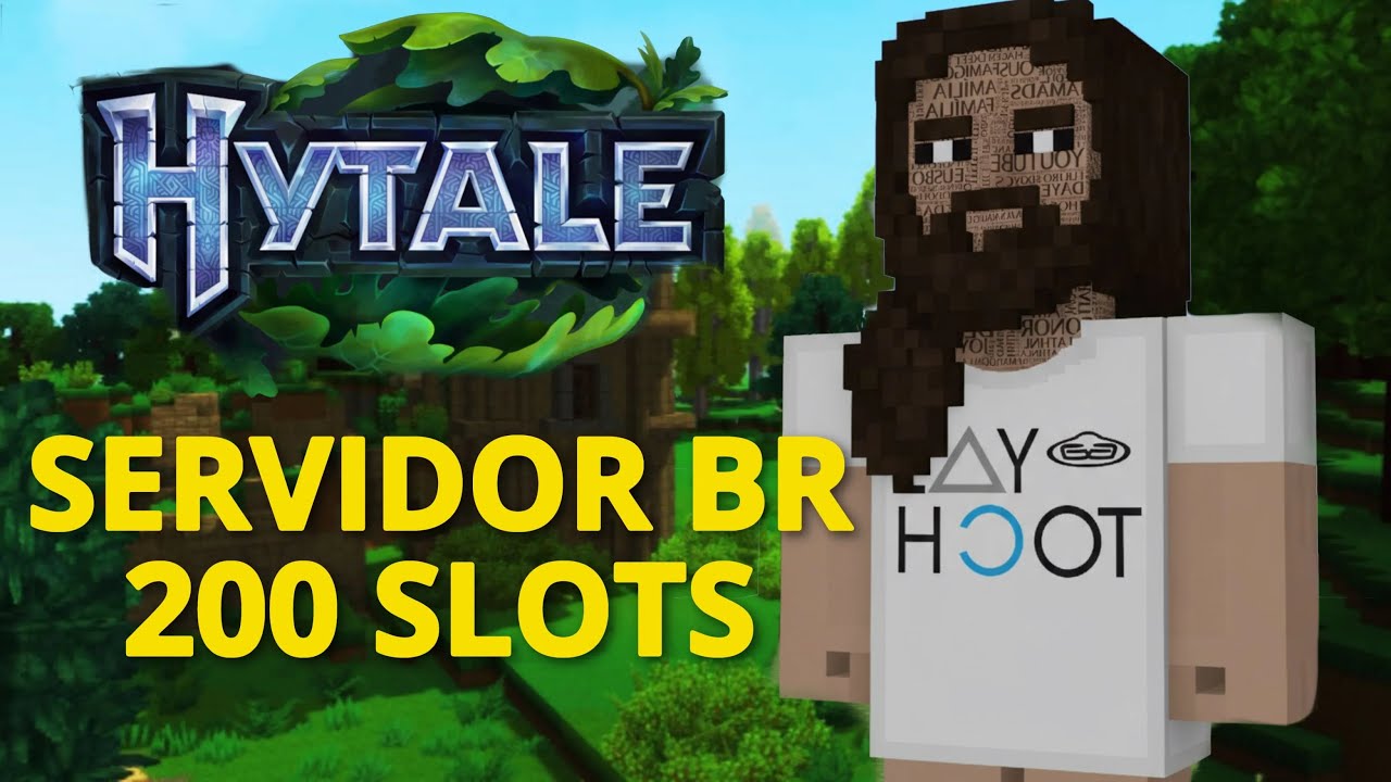 Venha participar do MAIOR servidor BR de HYTALE #2 | AO VIVO 2K 60FPS
