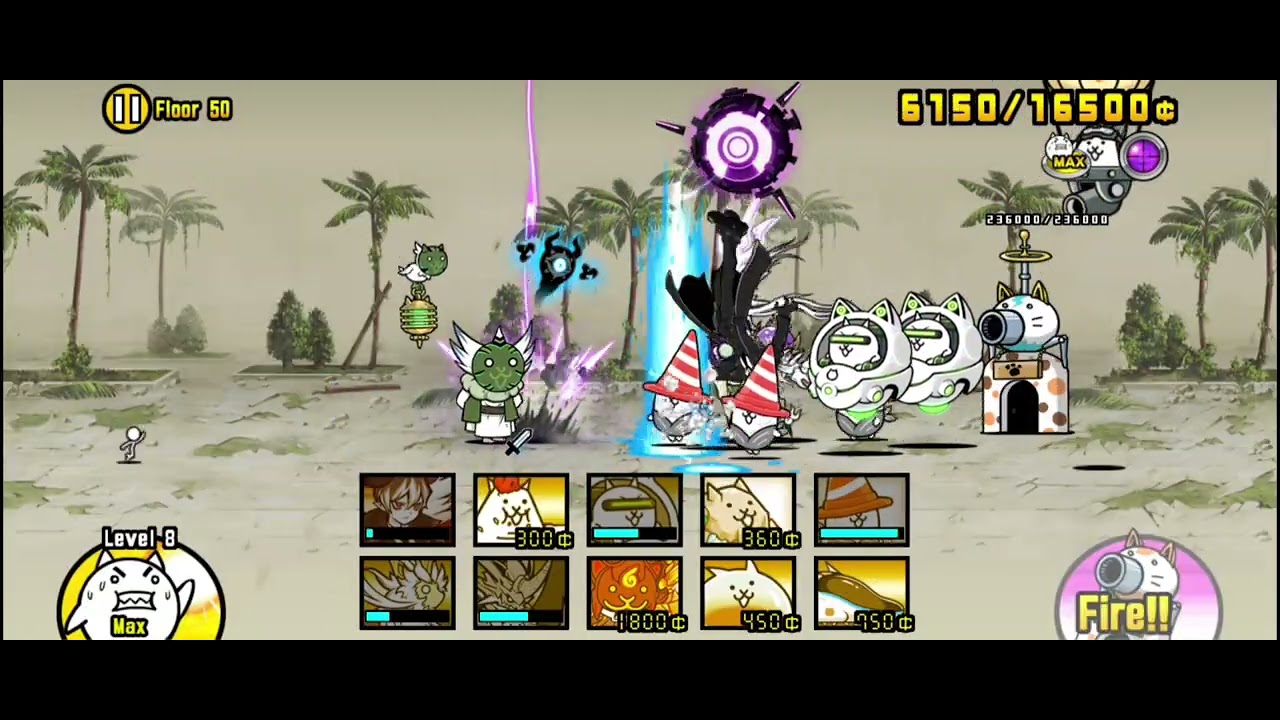 [The Battle Cats] How to beat Infernal Tower Floor 50 NO Idi/Luza/Uberfest Units