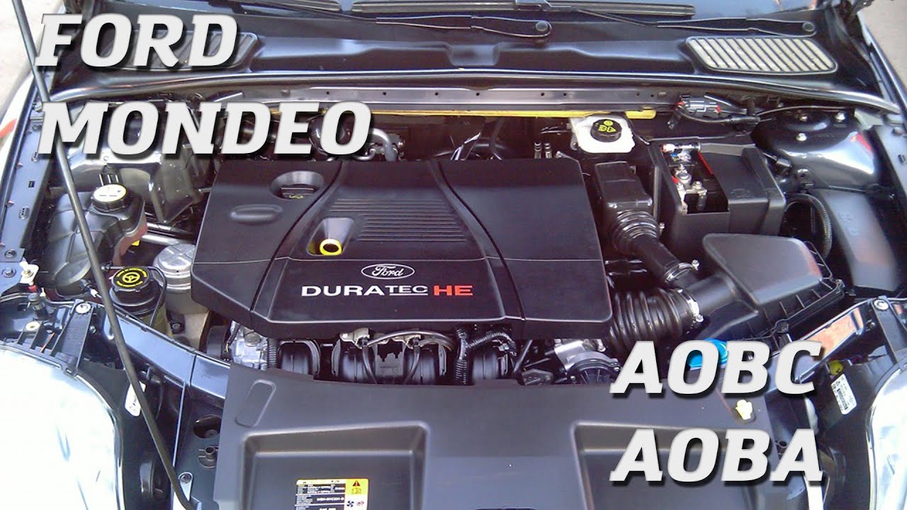 Замена двигателя FORD MONDEO AOBC/AOBA