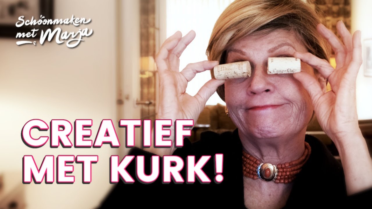 Creatief met kurk 💦 Schoonmaken met Marja Middeldorp
