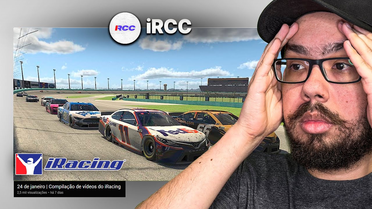 OS MOMENTOS MAIS INSANOS NOS JOGOS DE CORRIDA! #15 | IRACING