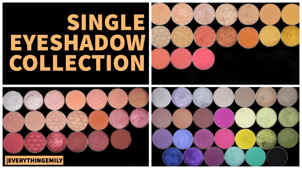 Single Eyeshadow Collection 2018 |EverythingEmily
