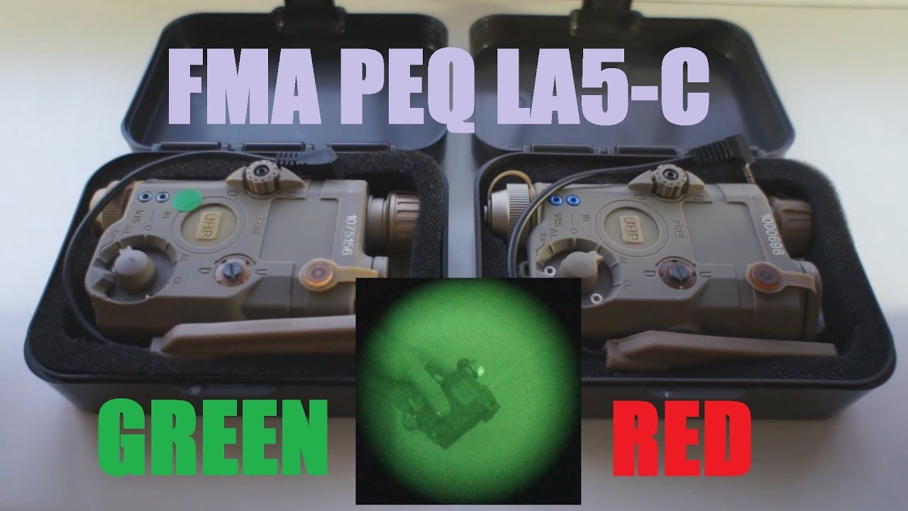 Peq LA5-C UHP green FMA обзор