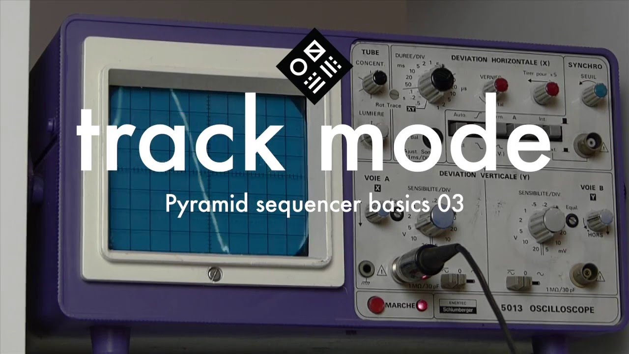 Pyramid Sequencer Basics &mdash; 03/track mode