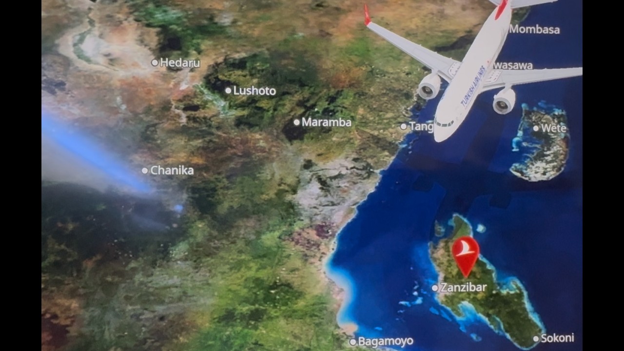 Zanzibāra kopā ar Impro- 1.diena, lidojums uz Stone Town