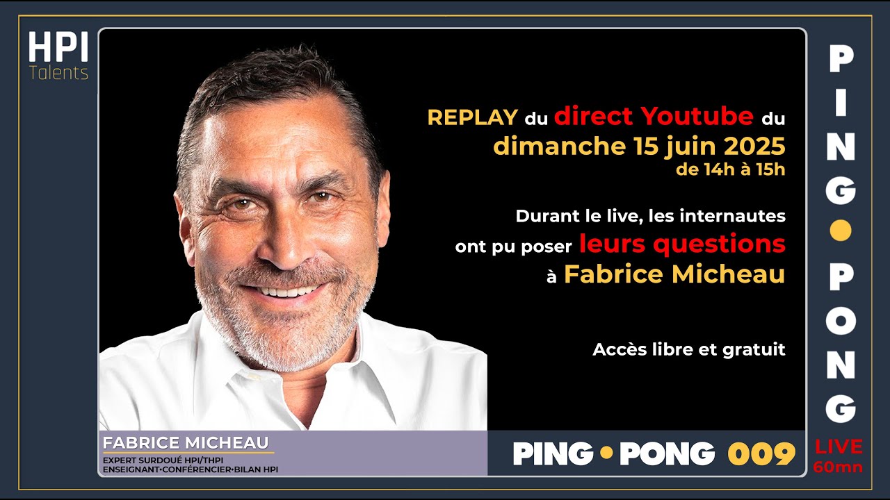 Ping-Pong LIVE 009 Fabrice Micheau