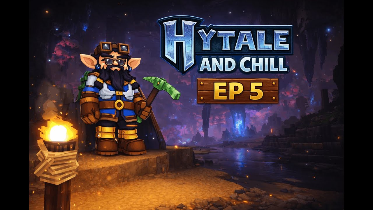 Hytale and Chill – EP 5 | Discovering a Hidden Underground World (No Commentary)