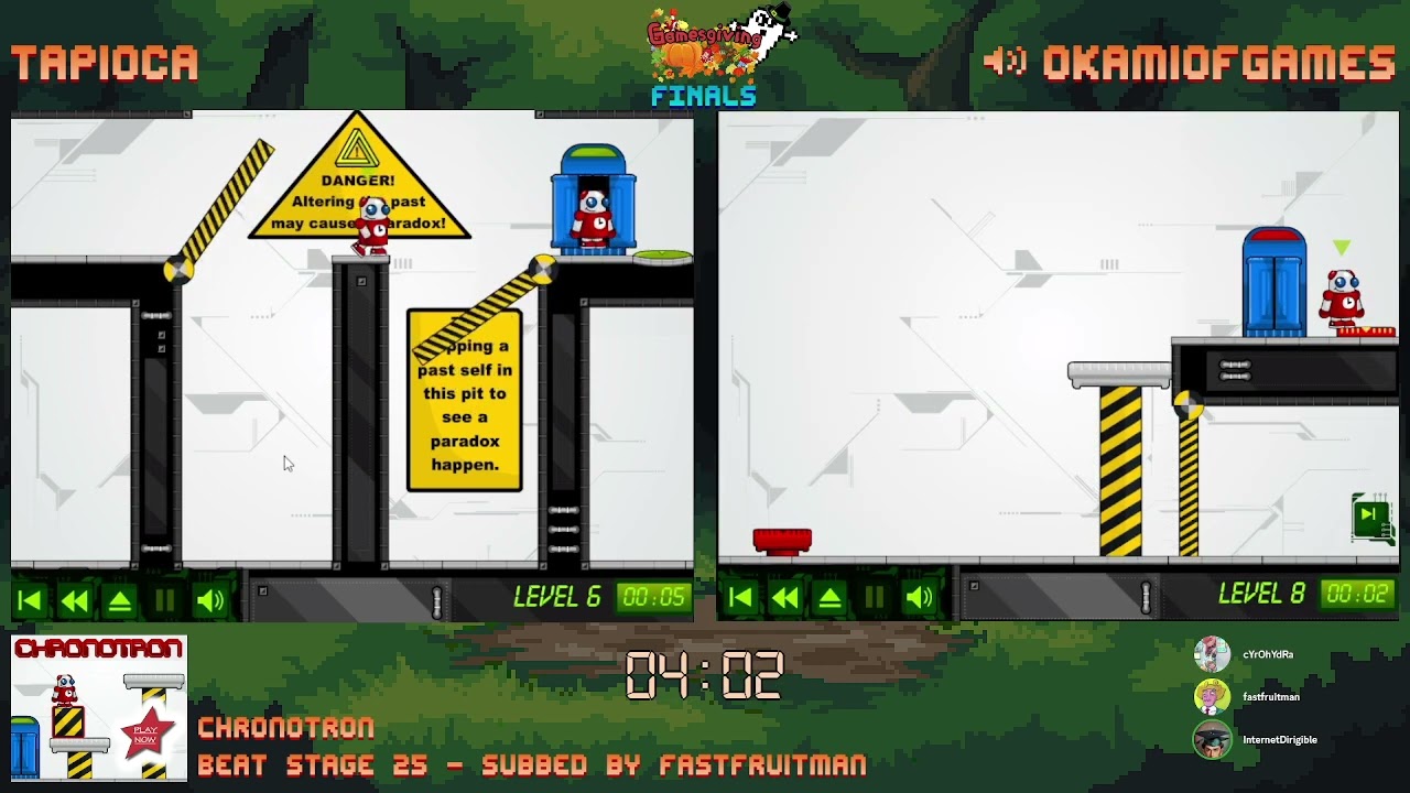 Gamesgiving Grand Finals: tapioca vs OkamiOfGames