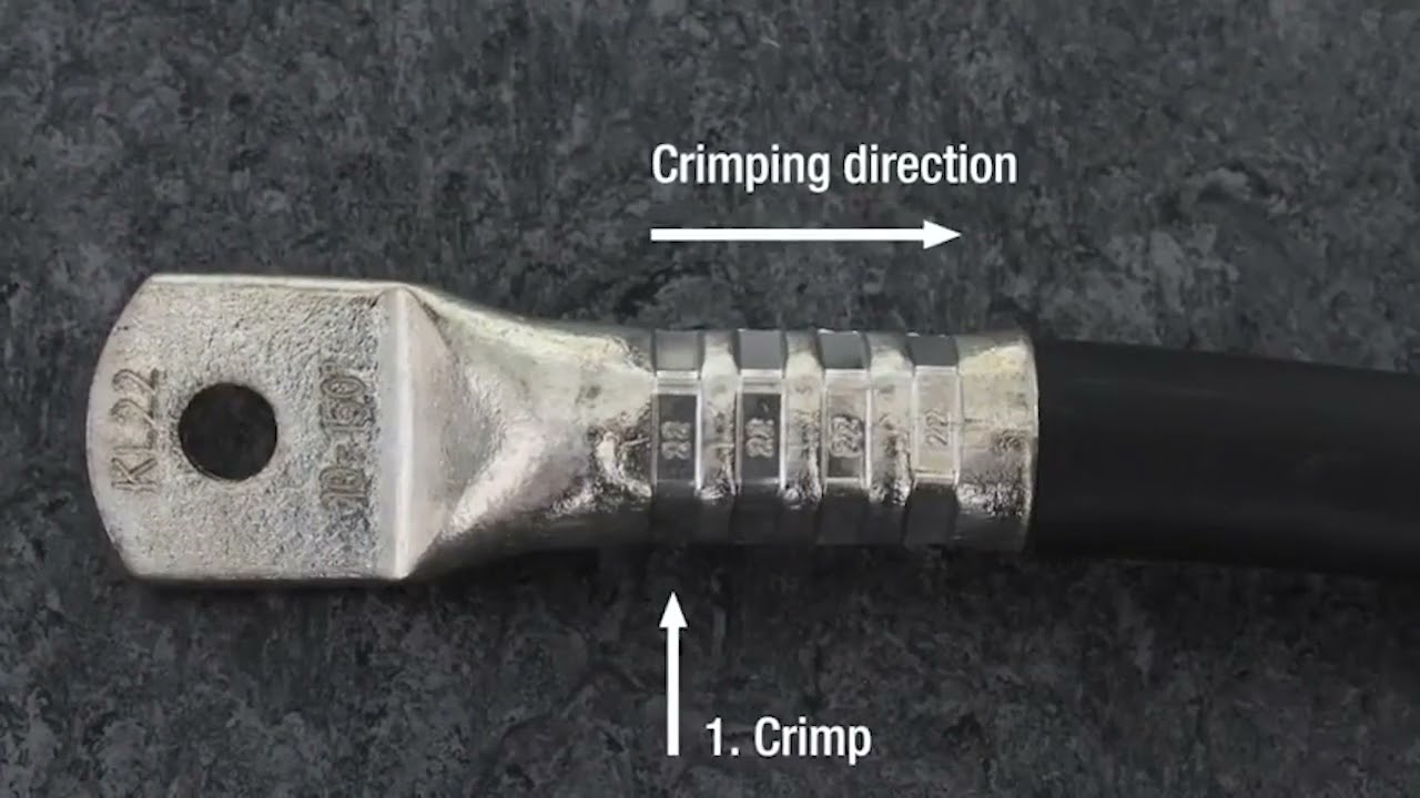 Klauke - The Correct Crimping of Cable Lugs