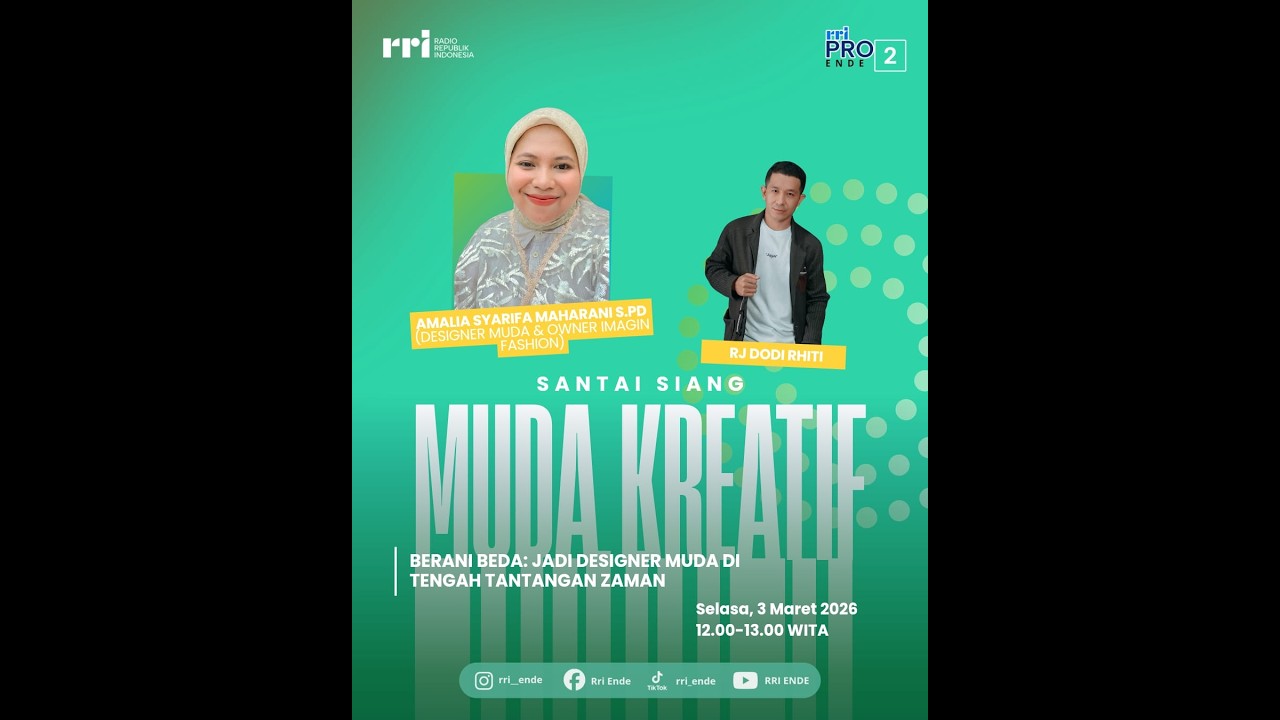 MUDA KREATIF // Berani Beda : Jadi Designer Muda di Tengah Tantangan Zaman