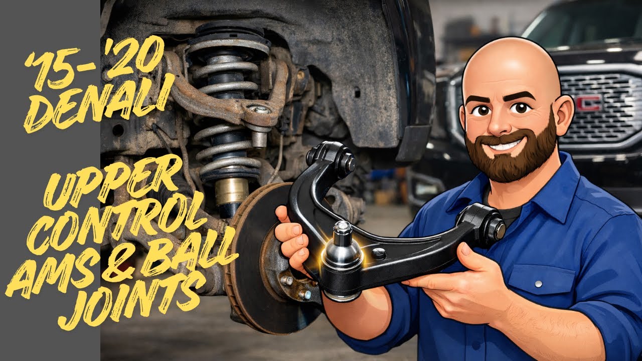 Замена верхнего рычага подвески и шарового шарнира на GMC Yukon Denali 2015–2020 гг. | Ремонт под...