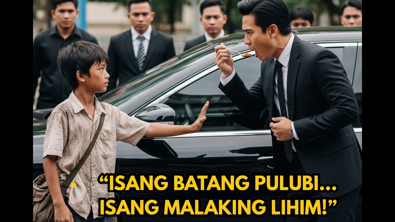 Pulubing Bata Pinigilan ang Bilyonaryo Kumain… Nang Malaman ang Totoo, Nanlumo ang Lahat