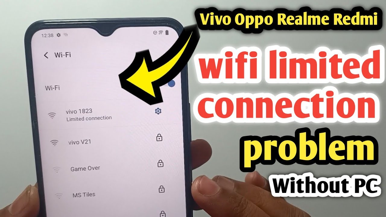 2024 vivo/oppo/realme/infinix/redmi wifi limited connection error || wifi limited connection problem