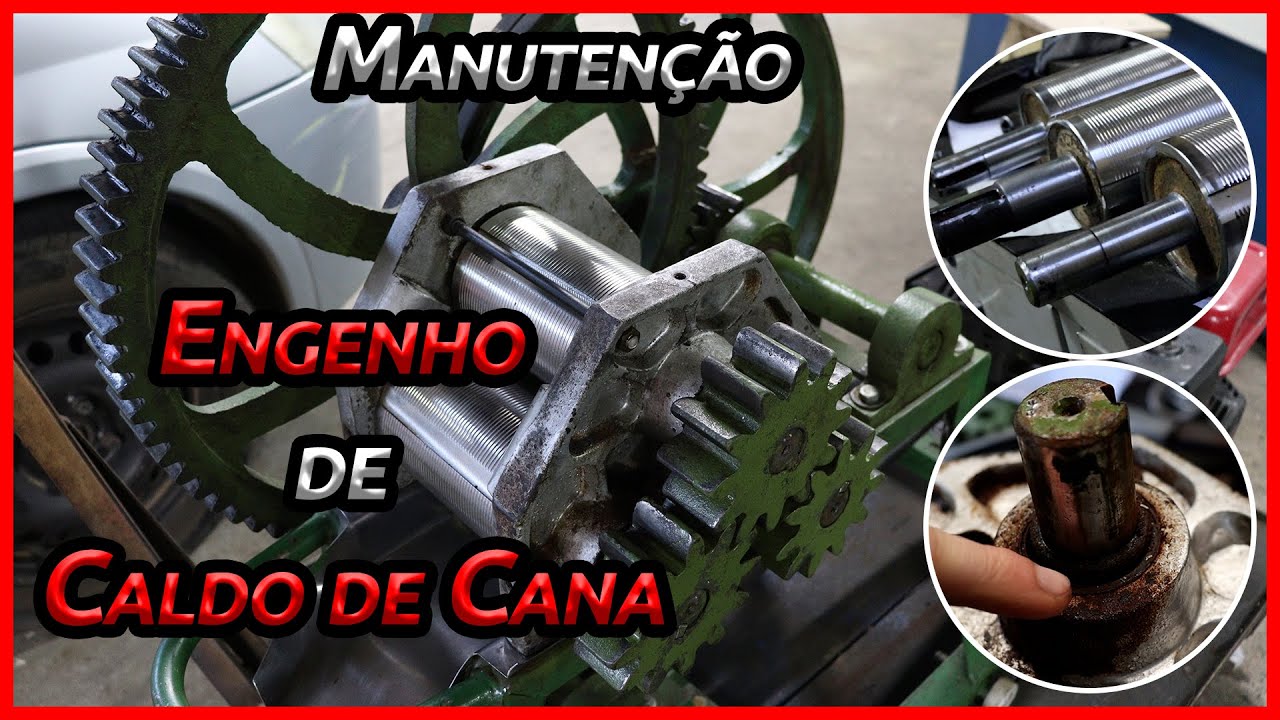 EMBUCHAMENTO EM ENGENHO DE CALDO DE CANA | Trocando todas as buchas #Manutenção