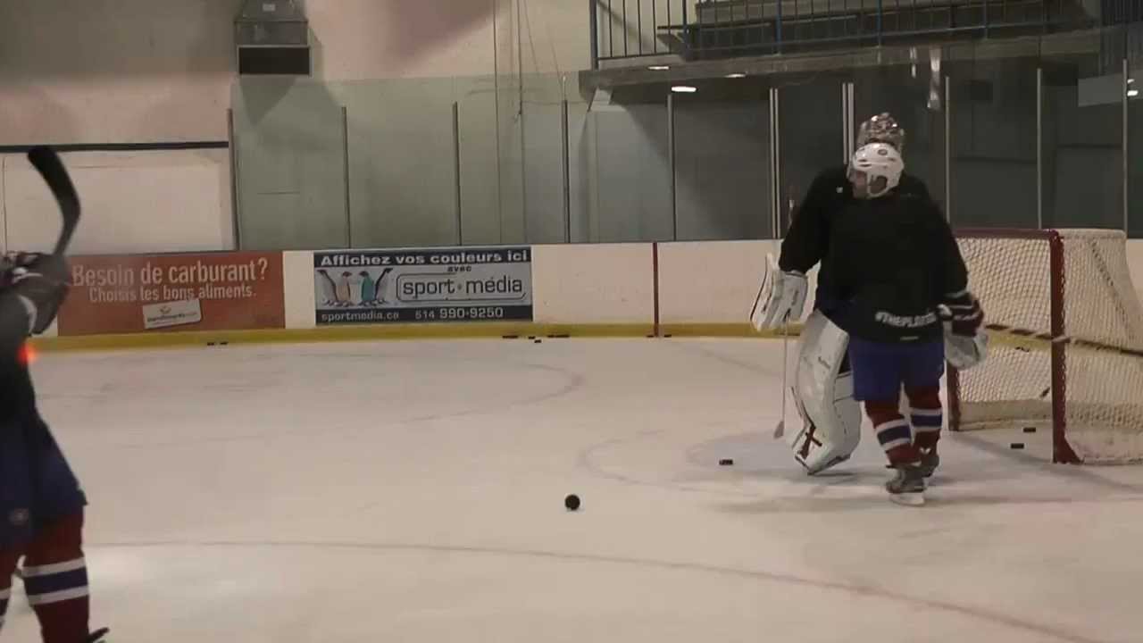 Canadiens, NHLers practice in Candiac (2)