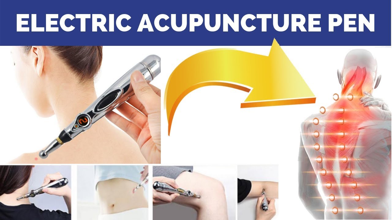 ✅ Electric Acupuncture Pen Treatment | Best Pain Relief ✨