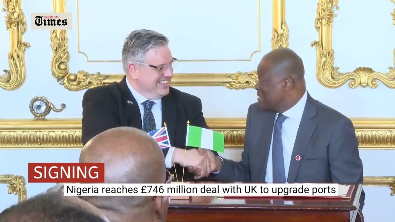 Nigeria reaches &pound;746 million deal with UK to upgrade ports