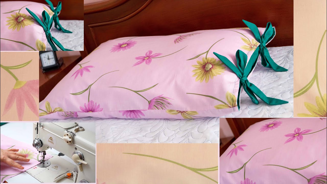 RENUEVA TU DORMITORIO con esta linda y fácil FUNDA  DE ALMOHADA/Hazla tú mismo/ Idea EMPRENDIMIENTO