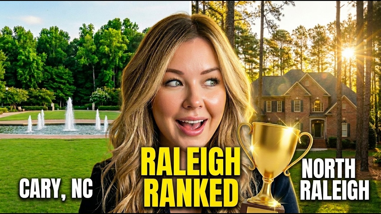 Don't Move to Raleigh Before Watching THIS! (Best Suburbs Revealed)