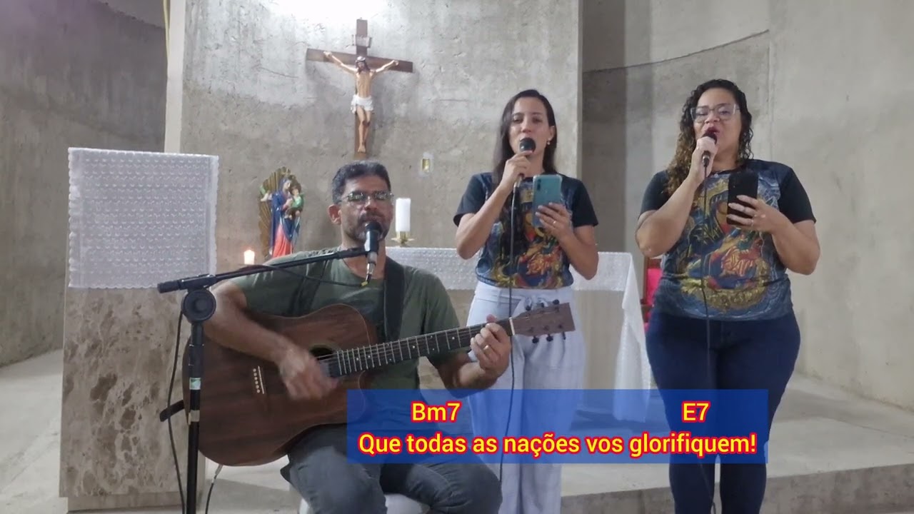 Salmo 66 (67): Que as nações vos glorifiquem, ó Senhor | Ministério de música Anjos