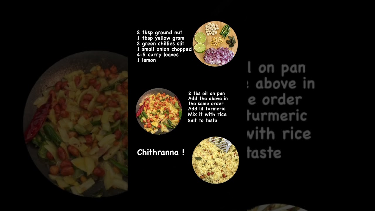 Lemon rice aka Chithranna #lemonrice #chithranna #cooking #recipe