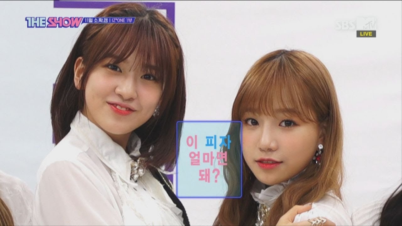 IZ*ONE, THE SHOW MINI GAME 1 [THE SHOW 181120]
