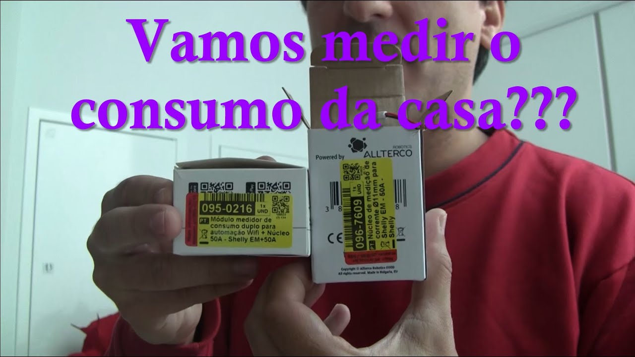 Como saber o consumo instantâneo, diário ou mensal com a instalação de um dispositivo da Shelly