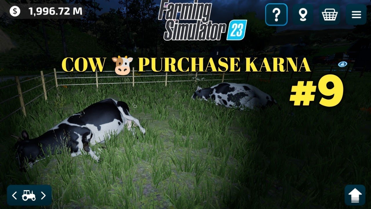 How to feed Cows? Easy method in urduhindi I Farming Simulator 23 Tutorial, fs23 gameplay 🔥