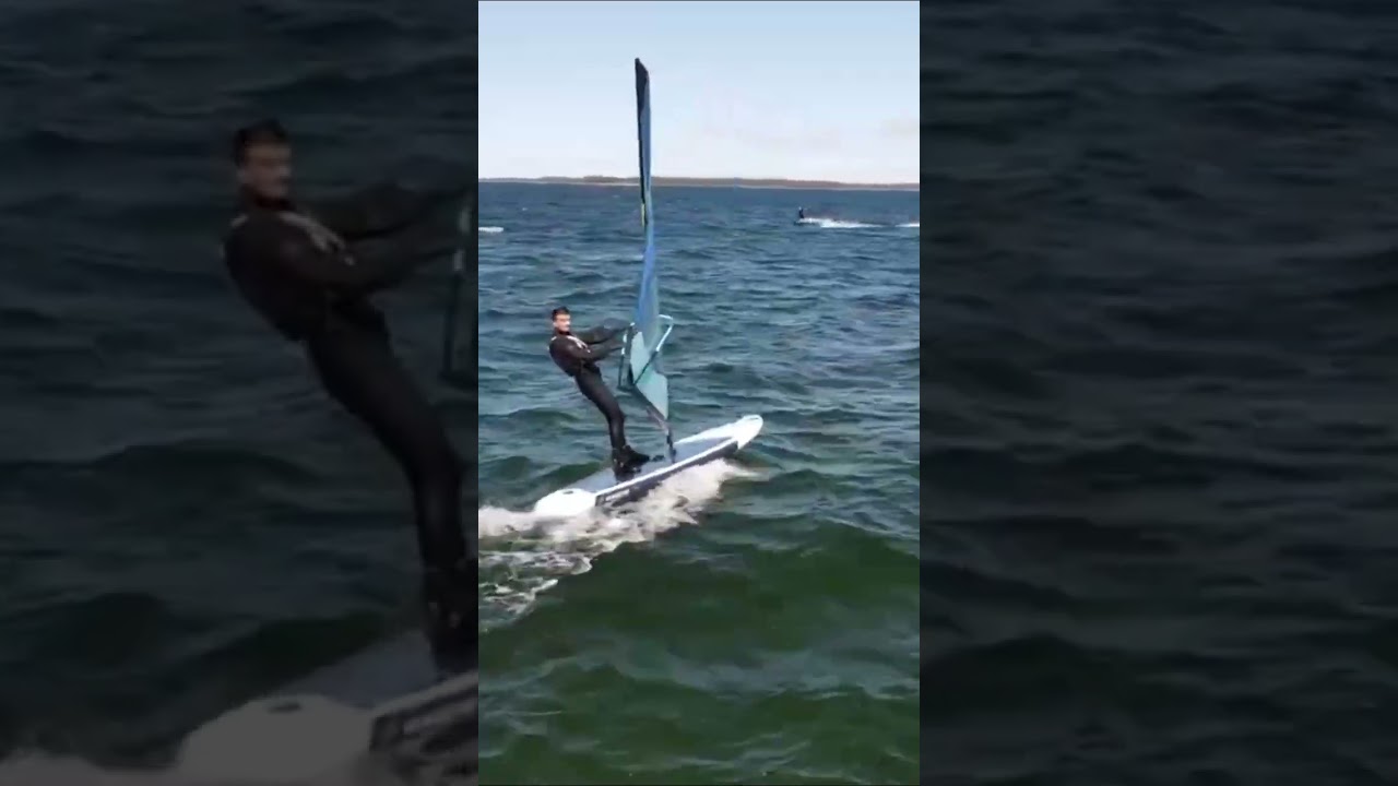Доска SUP надувная под парус GLADIATOR WindSUP