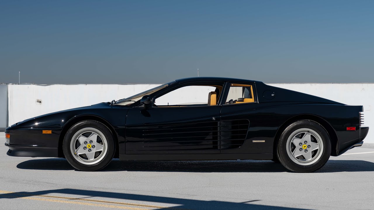1988 Ferrari Testarossa | Nero over Tan | UDrive Automobiles