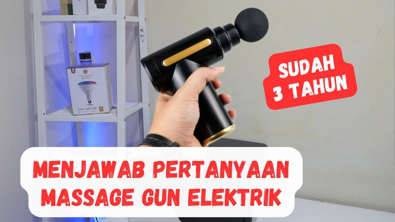 Menjawab Pertanyaan - Massage Gun Electric Portable Rechargeable | Alat Pijat elektrik portable