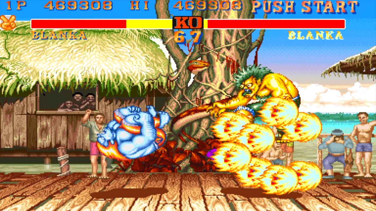 Arcade Longplay Street Fighter II Super Golden Edition Blanka