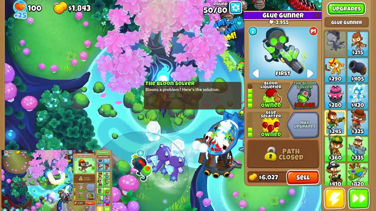 DavisXdein: Enchanted Glade on Hard/Standard - Three Tower Challenge