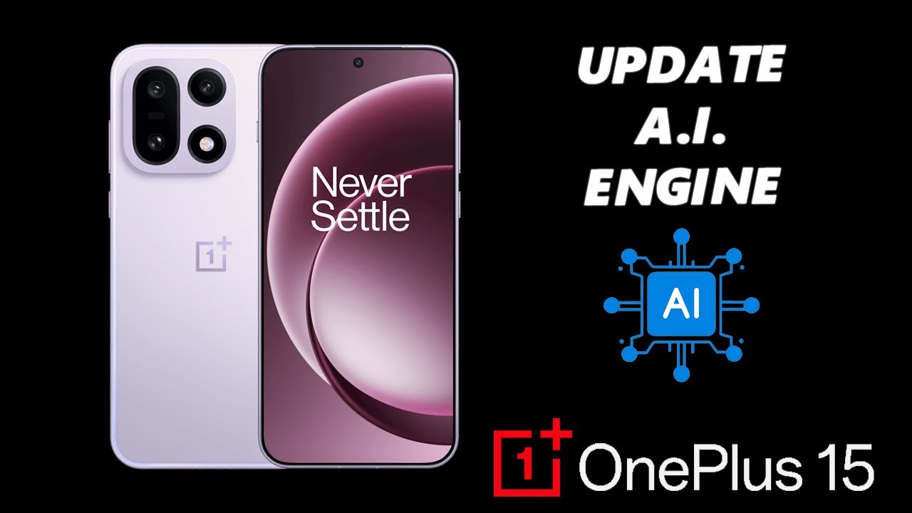 Как обновить движок искусственного интеллекта на OnePlus 15