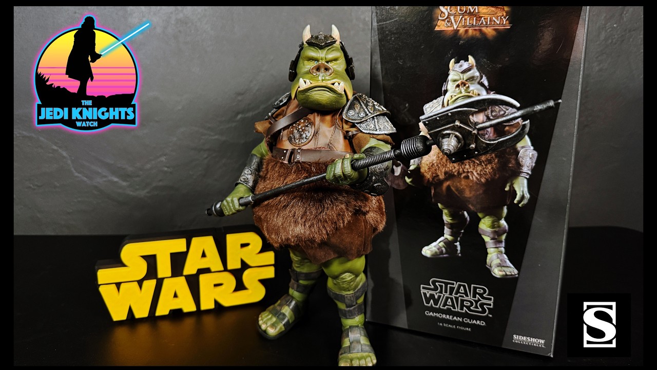 Распаковка и обзор фигурки гаморреанского гвардейца из серии Star Wars от Sideshow.