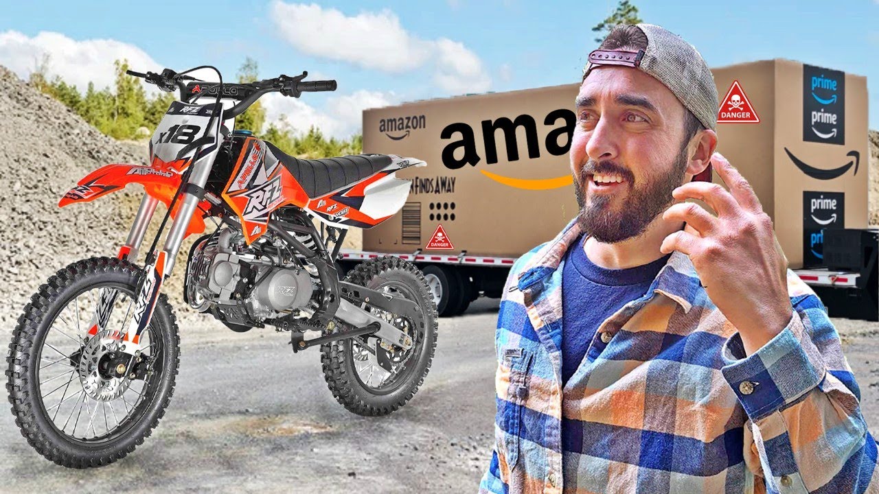 Тестирование на прочность самого дешёвого кроссового мотоцикла Amazon! (Испытание)