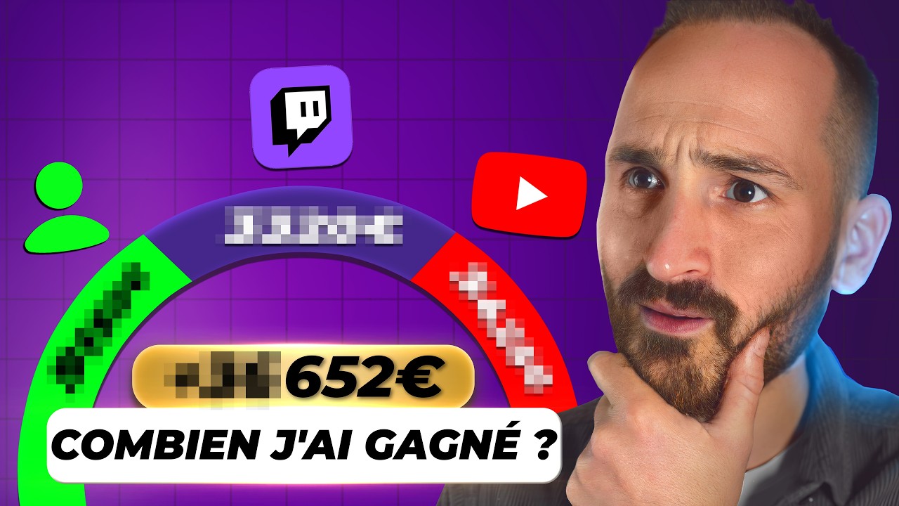Combien gagne un Youtubeur en 2025 : +XXK&euro; ? Bilan complet sans filtre