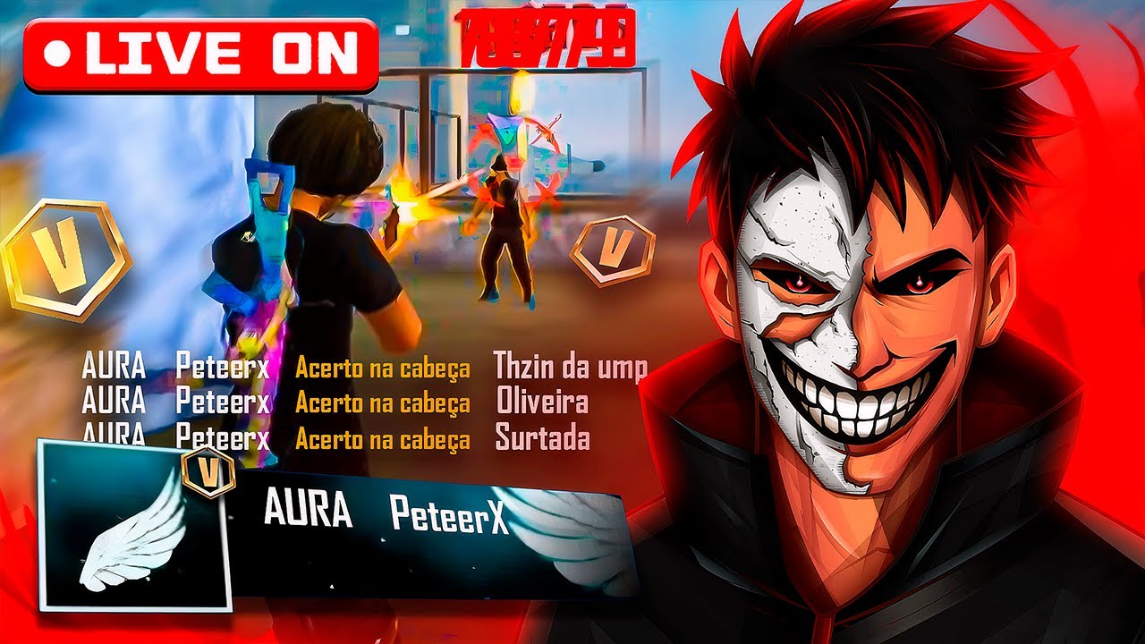 🔥 FREE FIRE AO VIVO - PETEERX 🔥 PETEER REVELA 🔥 4x4 e 6X6 COM INSCRITOS 🔥 SALA PERSONALIZADA 🔥 #30k