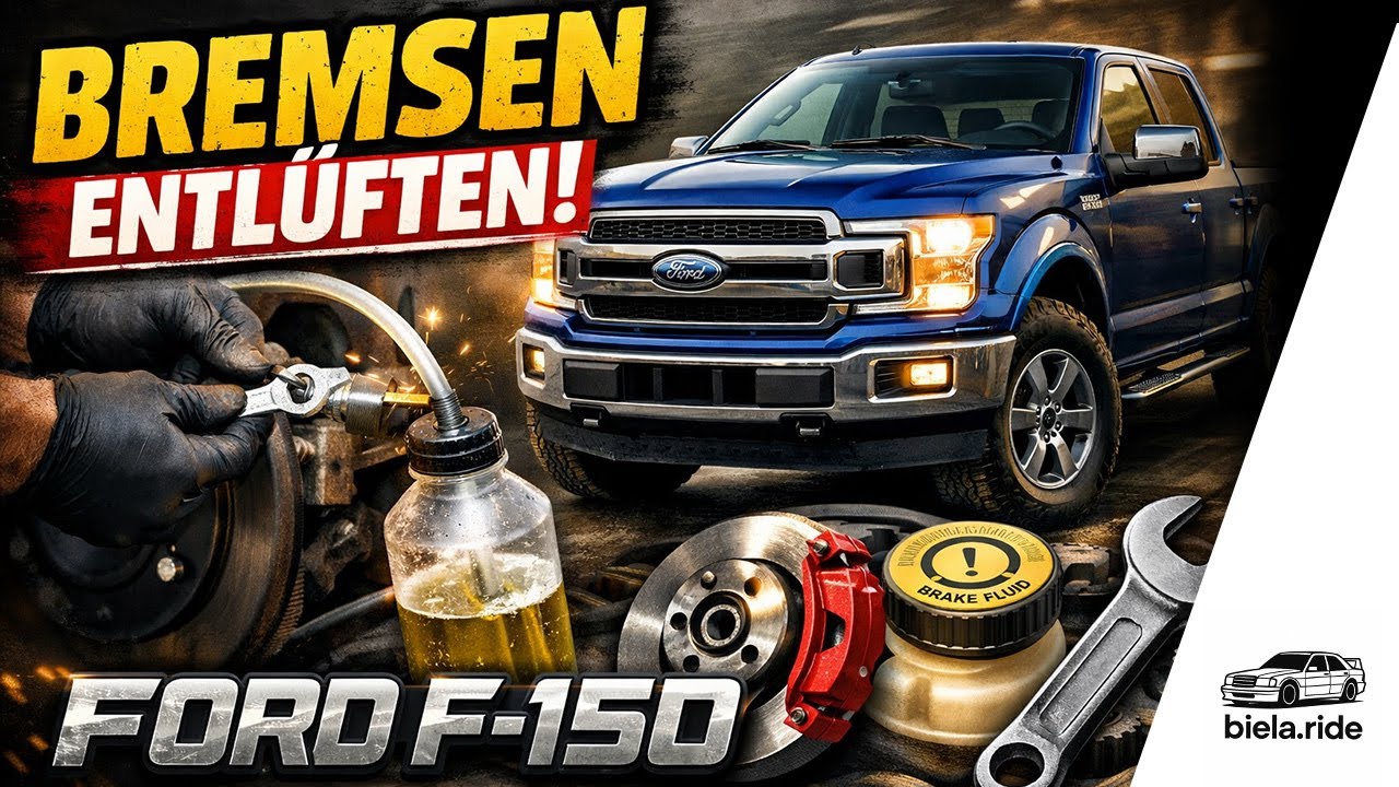 Bremsen entlüften beim Ford F-150 – so geht’s richtig!