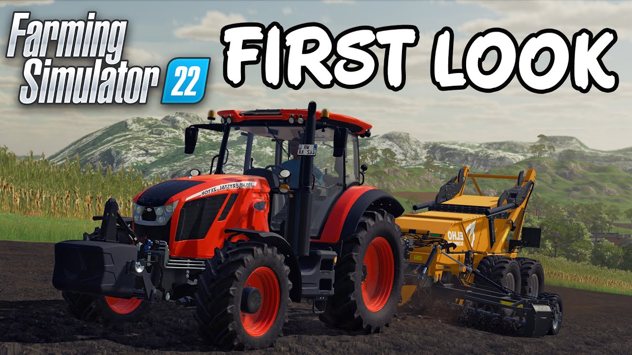 WOW! Farming Simulator 22 is Amazing! | FS22 First Impressions