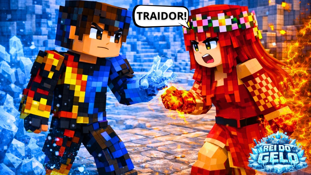 SOLDADO DO GELO #4 - RAINHA DO FOGO SABE QUE O VIDOTI BEIJO MINHA NAMORADA!!! E AGORA??